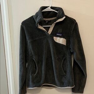 Patagonia re-tool grey pullover size small